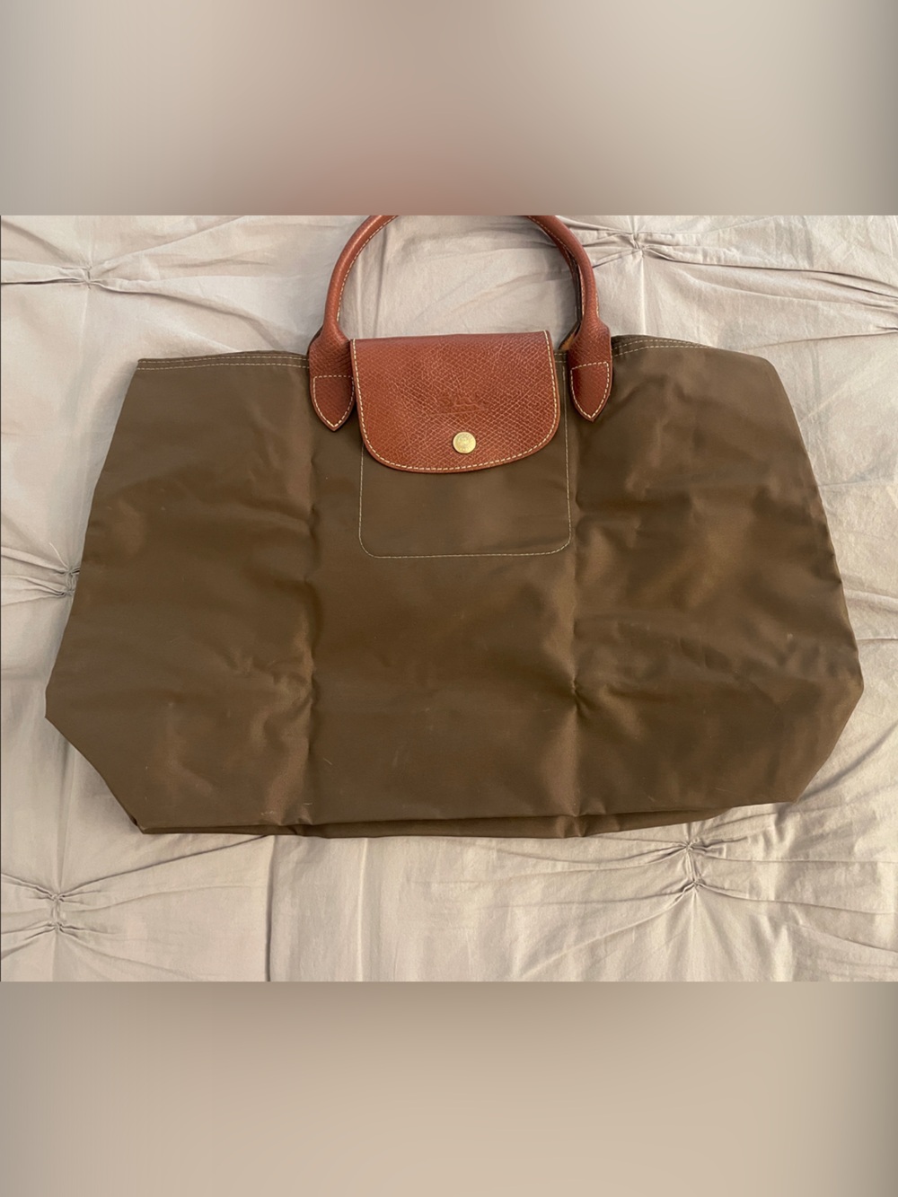 Longchamp brown taupe